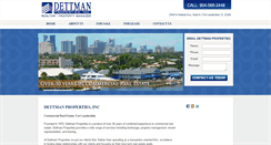 Desktop Screenshot of dettmanproperties.com